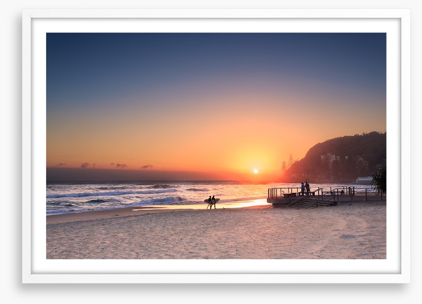 Sunset at Burleigh Heads