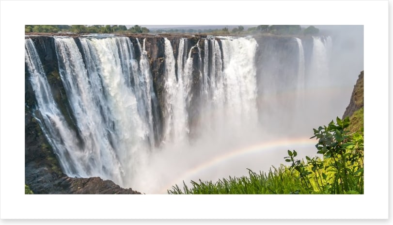 Victoria Falls rainbow