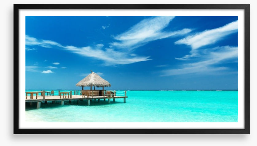 Tropical sandbar