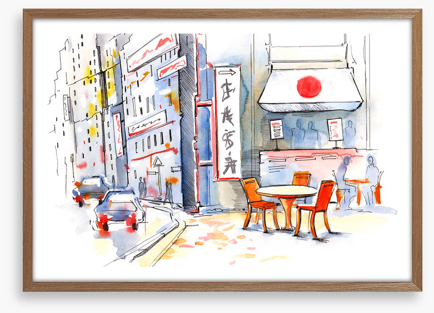 The little Japanese cafe