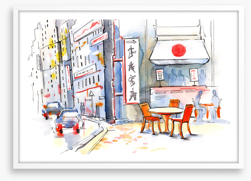 The little Japanese cafe