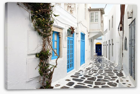 Streets of Mykonos, Greece