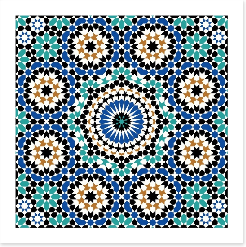 Moroccan mosaic