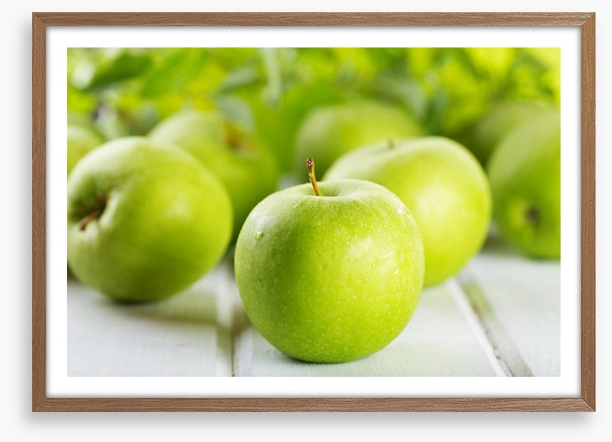 Green apples