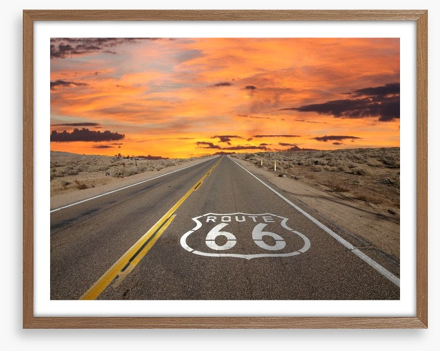 Route 66 sunrise