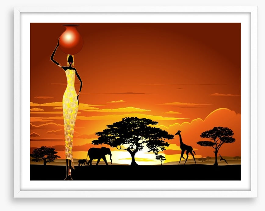 Savanna sunset