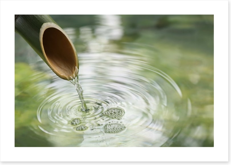 Bamboo fountain