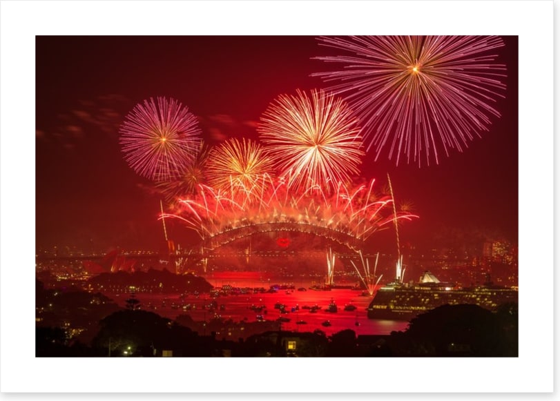 Spectacular Sydney fireworks
