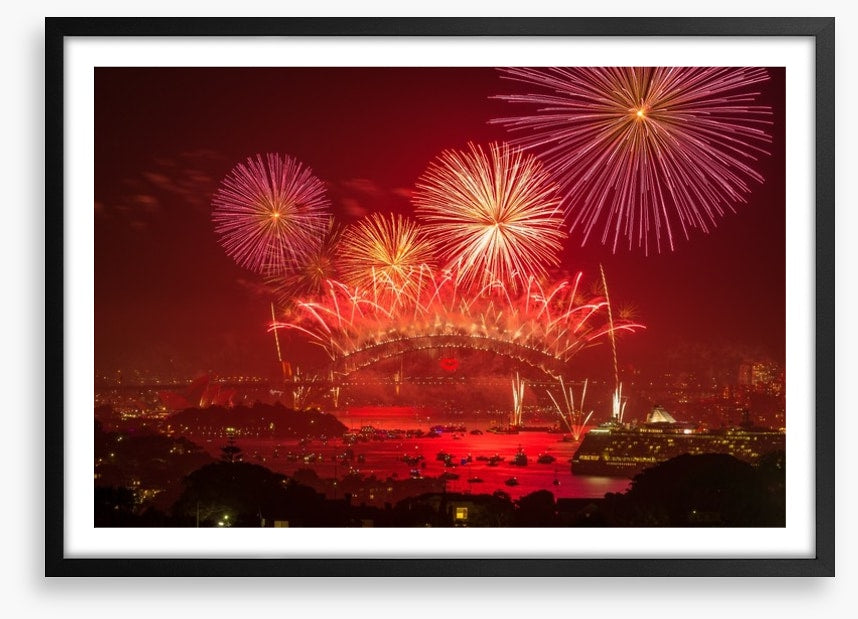 Spectacular Sydney fireworks