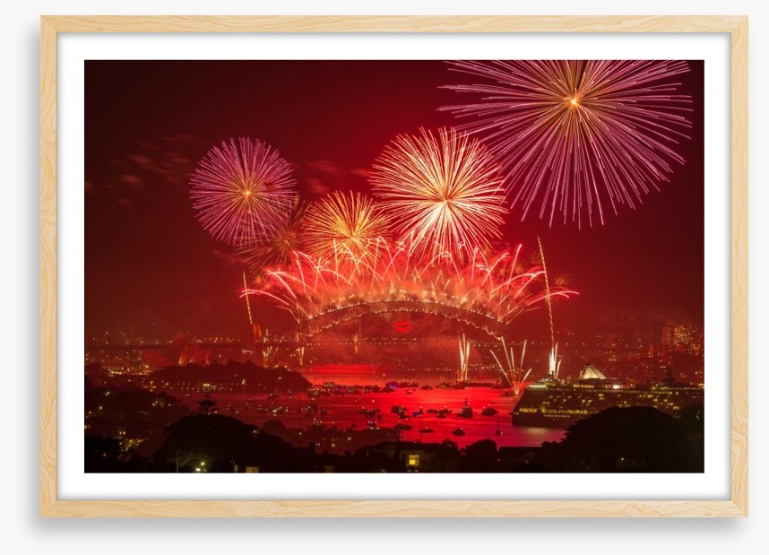 Spectacular Sydney fireworks