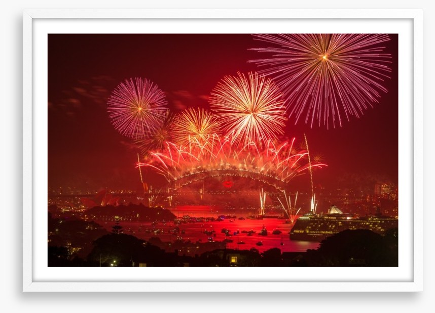 Spectacular Sydney fireworks