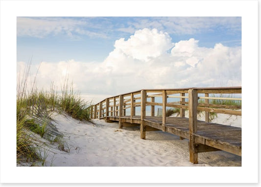 Across the sand dunes