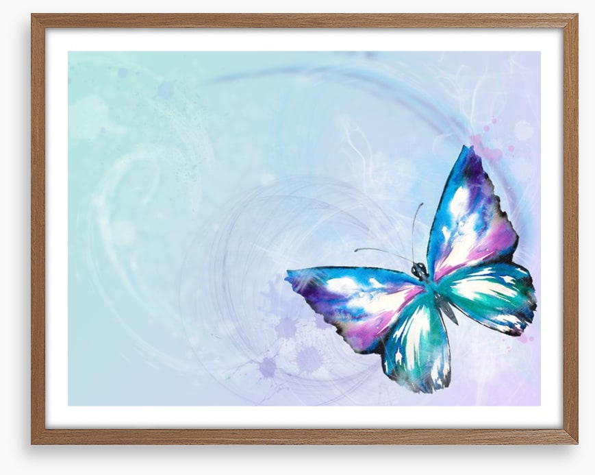 Fly away butterfly