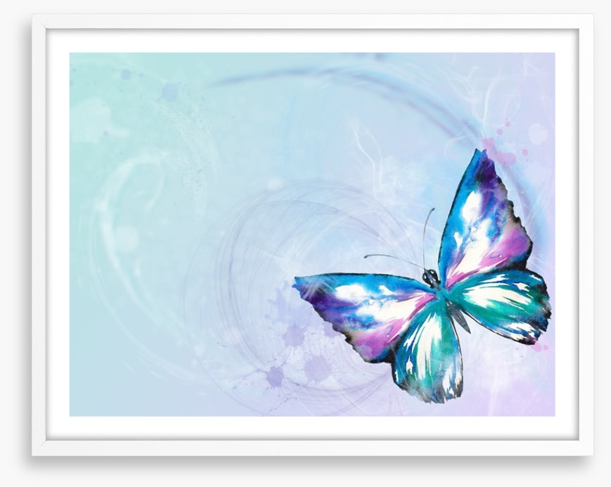 Fly away butterfly