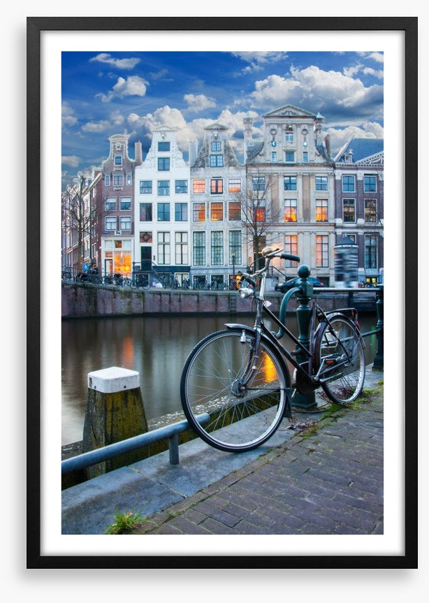 Cycling by the canal