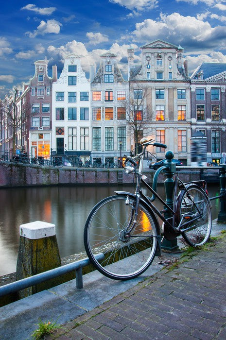 Cycling by the canal