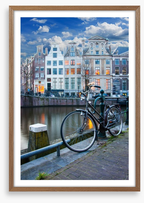 Cycling by the canal