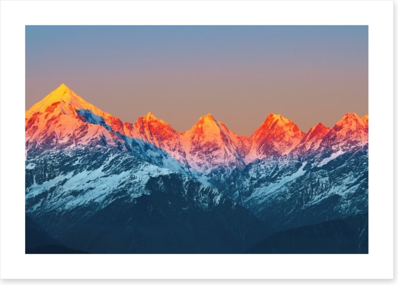 Panchachuli peaks