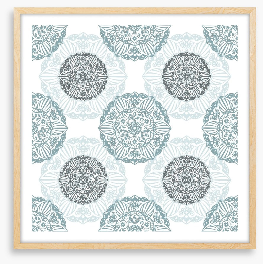 Arabesque snowflakes