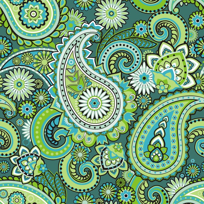 Forest paisley