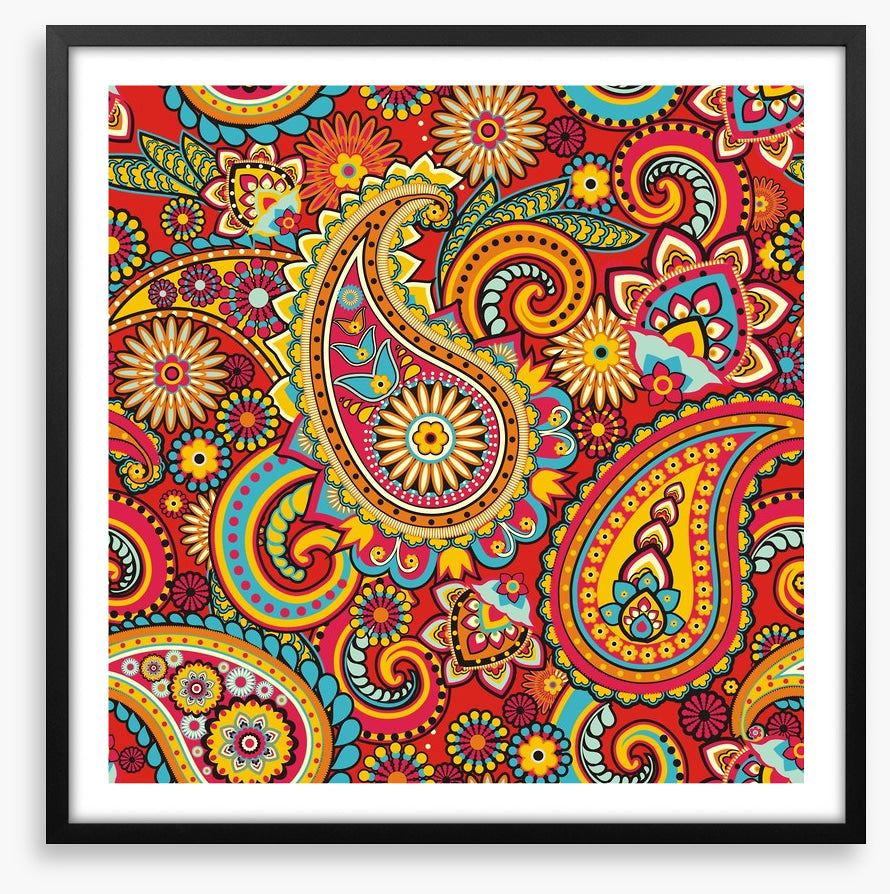 Paisley on fire