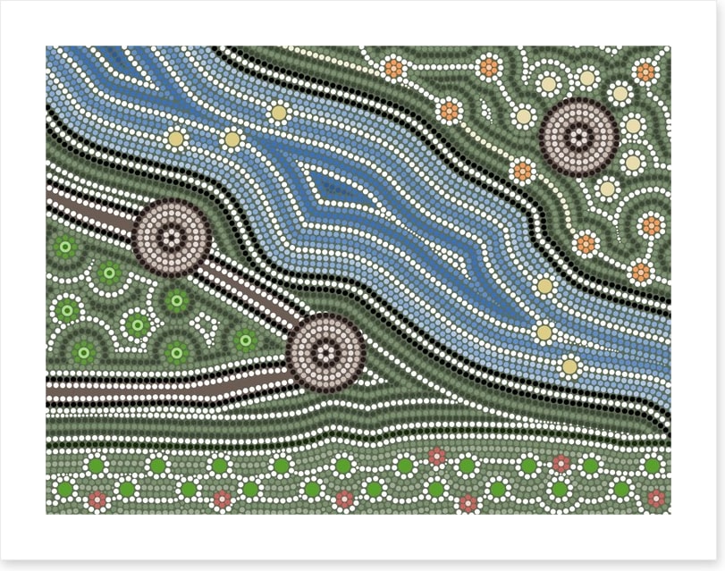 The river track