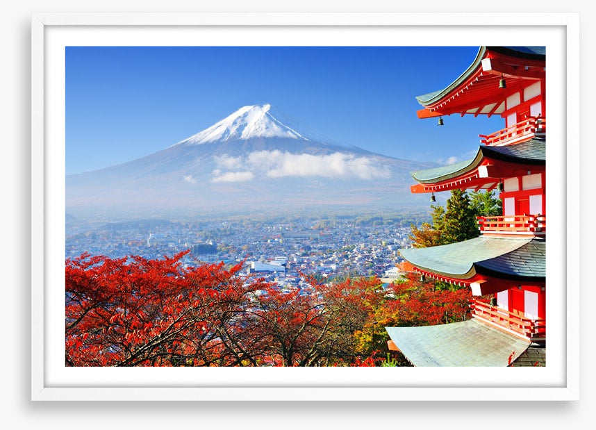 Mt. Fuji and Chureito Pagoda