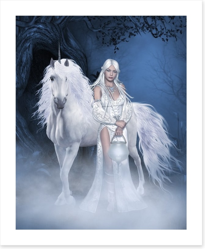 The unicorn maiden