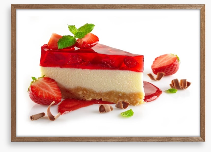 Strawberry cheesecake