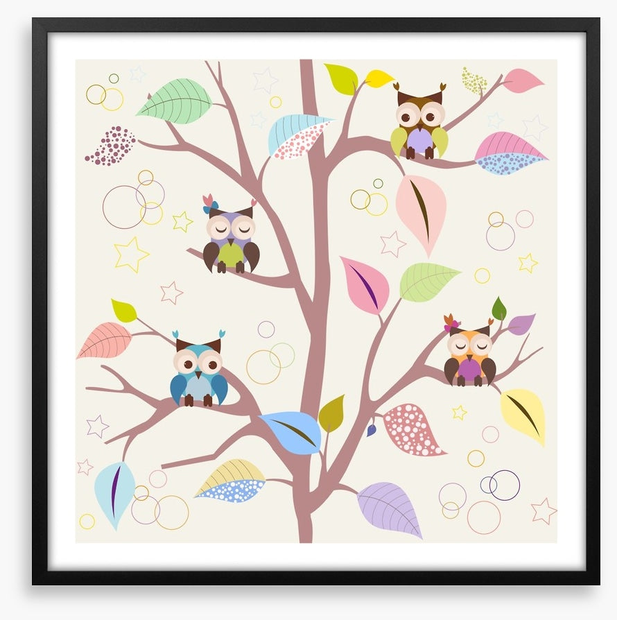 Baby owl tree
