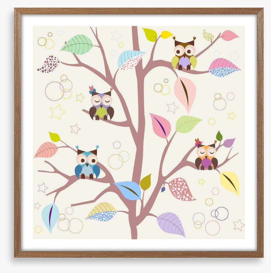 Baby owl tree
