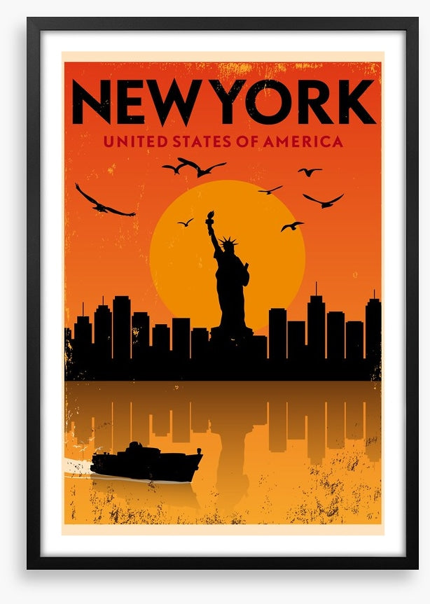 New York sundown