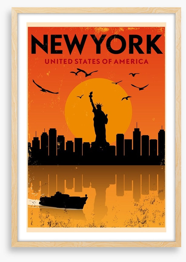 New York sundown