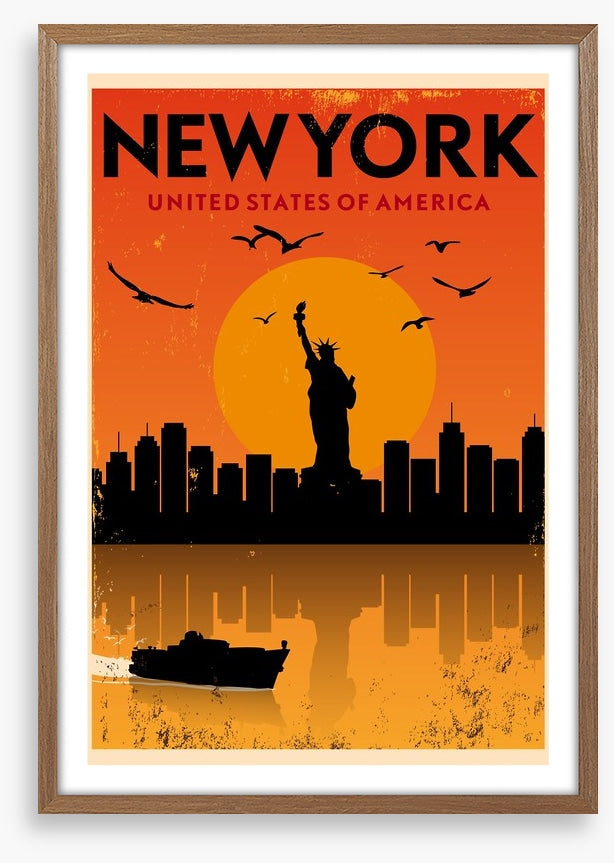 New York sundown