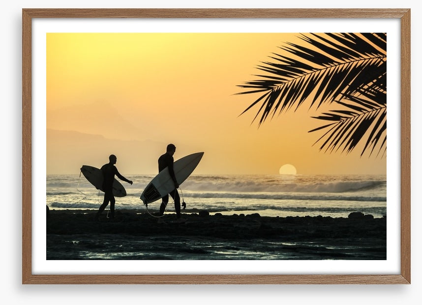 Evening surf