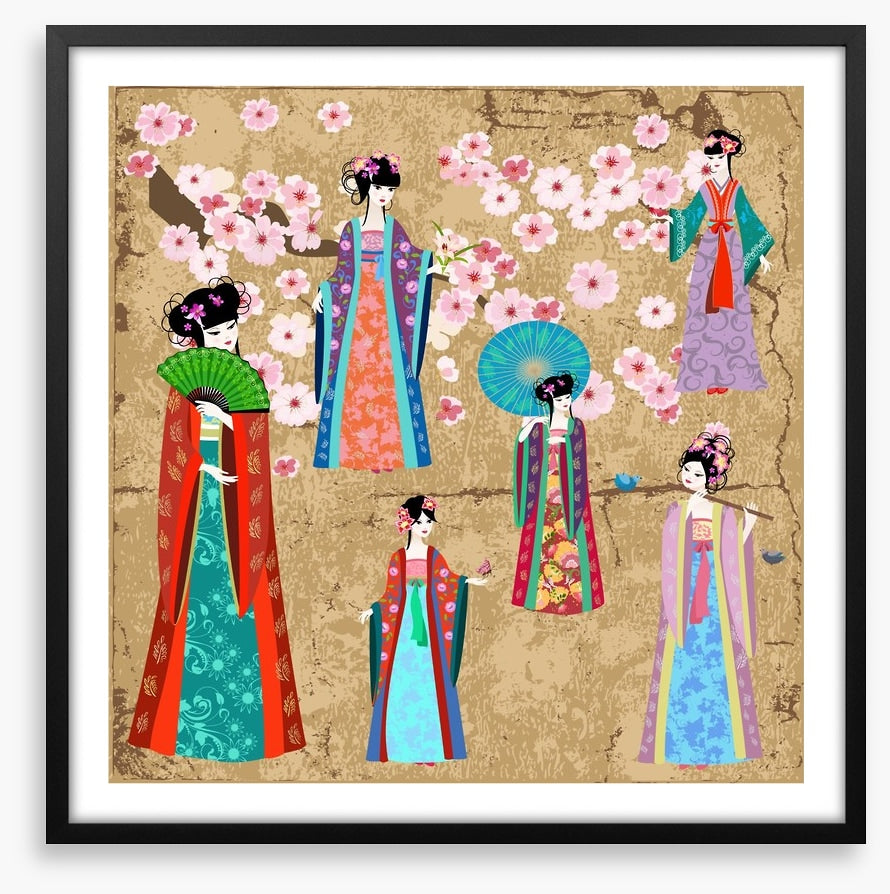 Geisha costumes