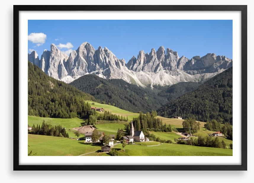 Val di Funes in the Tirol, Italy