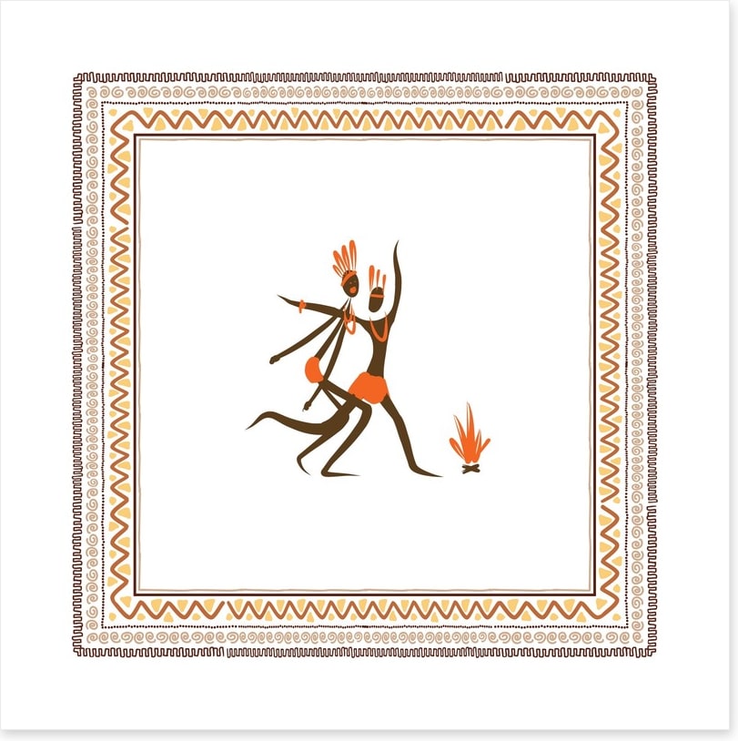 The fire dance