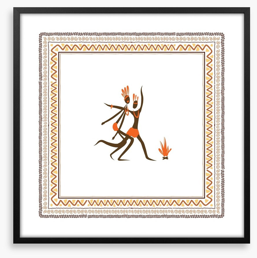 The fire dance