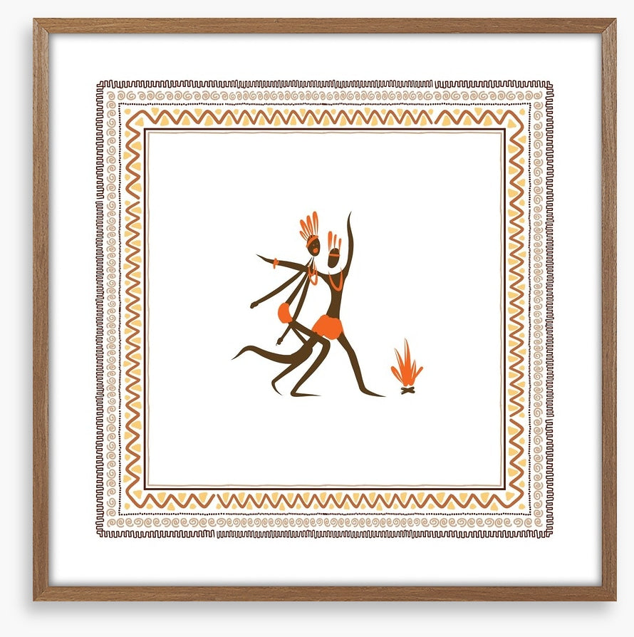 The fire dance