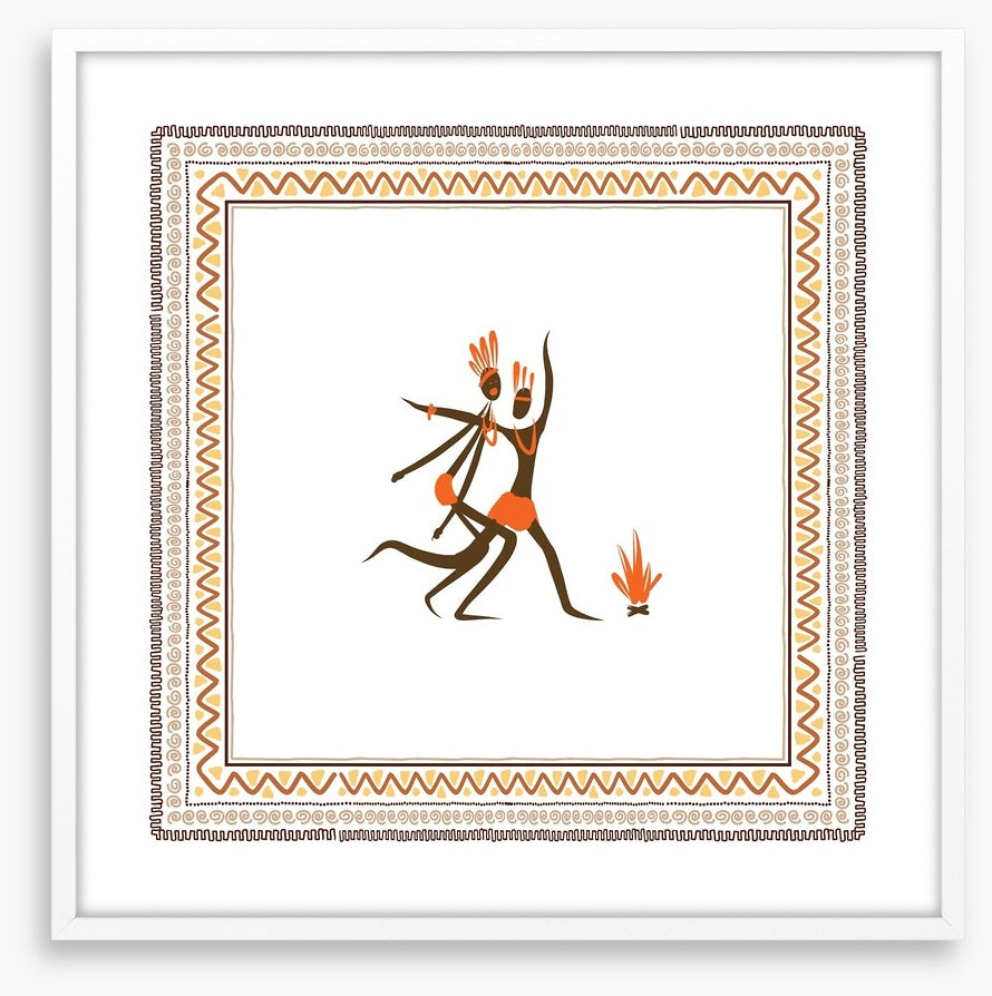 The fire dance