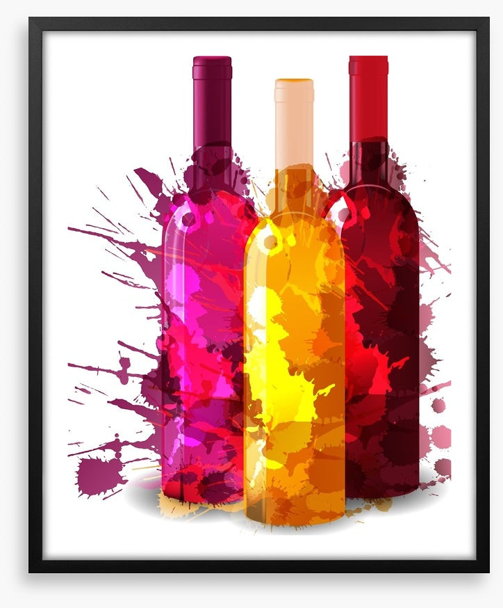 A splash of wine