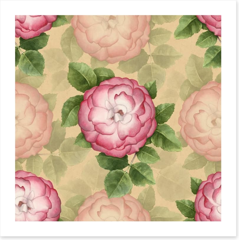 Vintage dog-rose