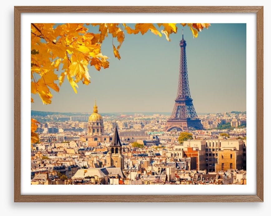 Autumn light over Paris