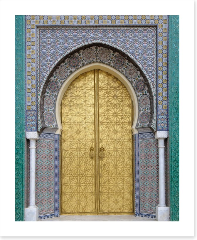 A grand entrance