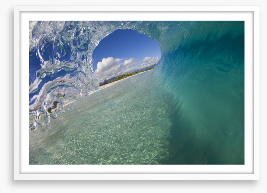 Empty wave, Hawaii