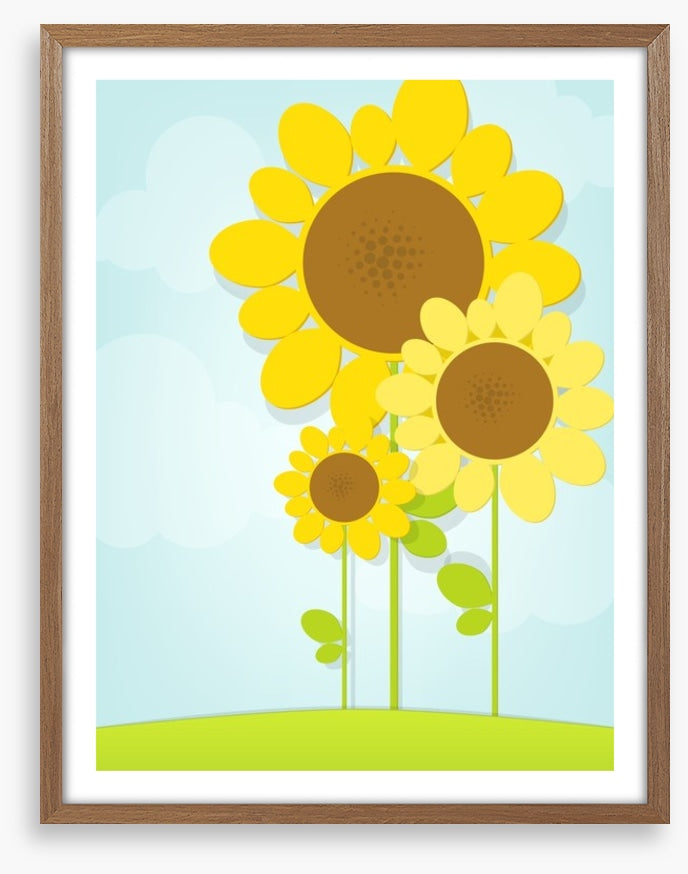 Happy sunflowers