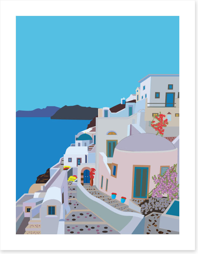Greek island getaway