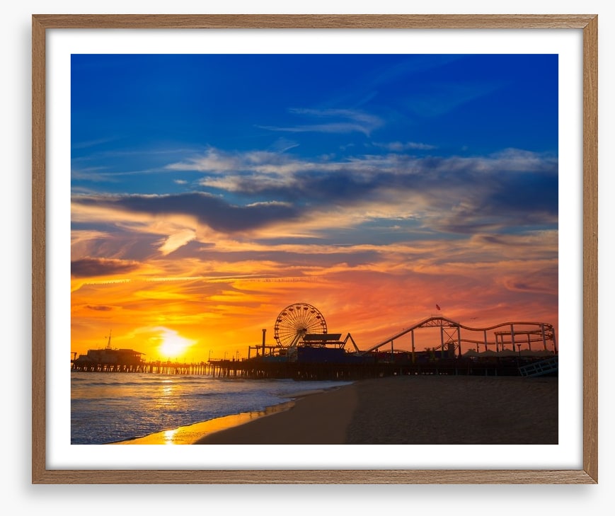 Santa Monica sunset