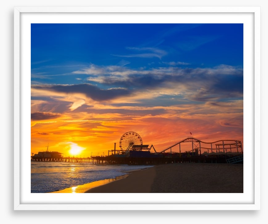 Santa Monica sunset